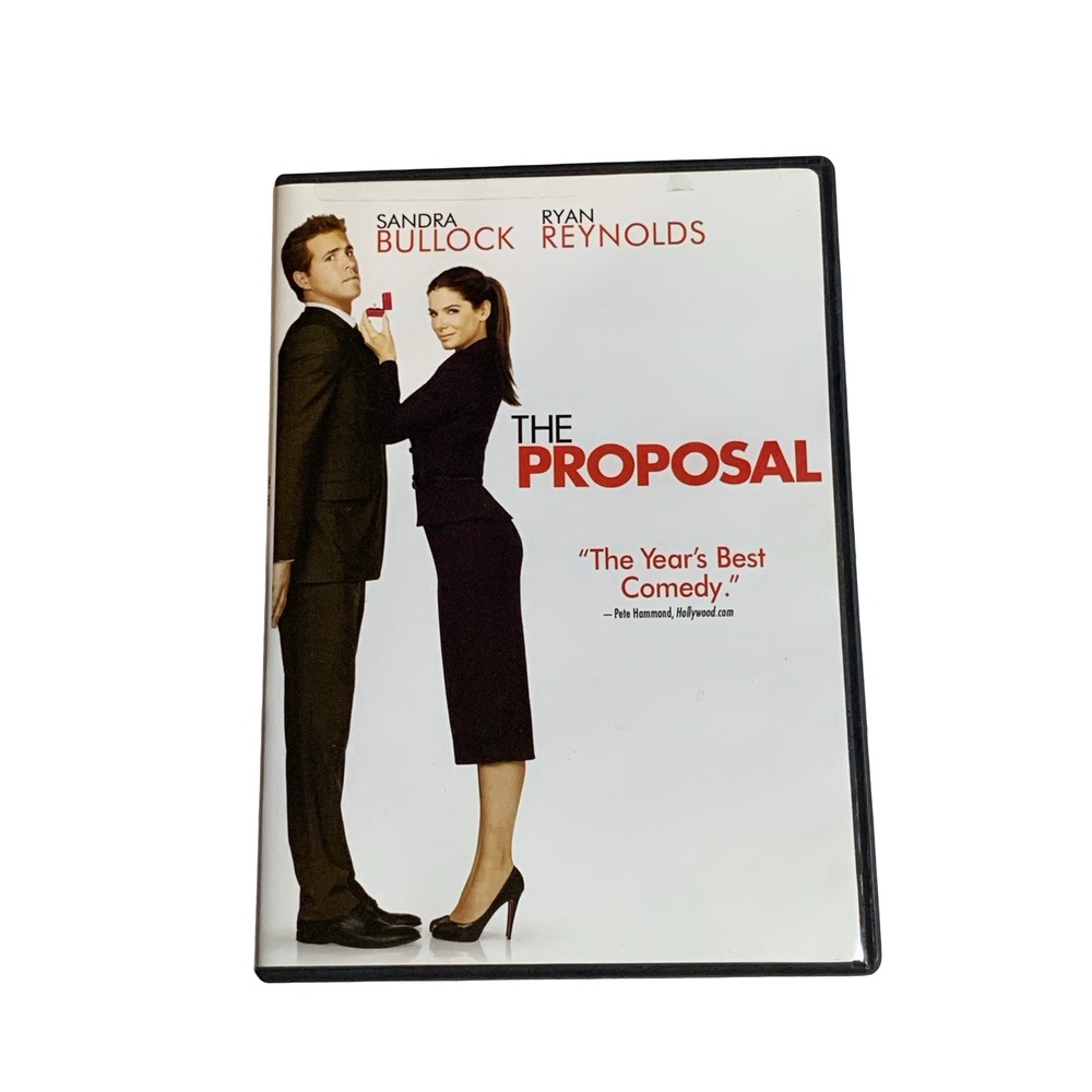 The Proposal DVD 2009 Sandra Bullock Ryan Reynolds Romantic Comedy Movie